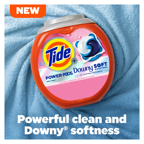 Tide Power PODs with Downy Soft Boosters - April Fresh, 72 ct.